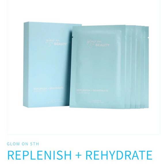 glow on the 5th Other - Glow on the 5th replenish and rehydrate sheet mask